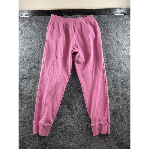 Nike Pink Jogger Sweatpants Womens XL Fleece Lined Lounge Pants - Picture 2 of 5